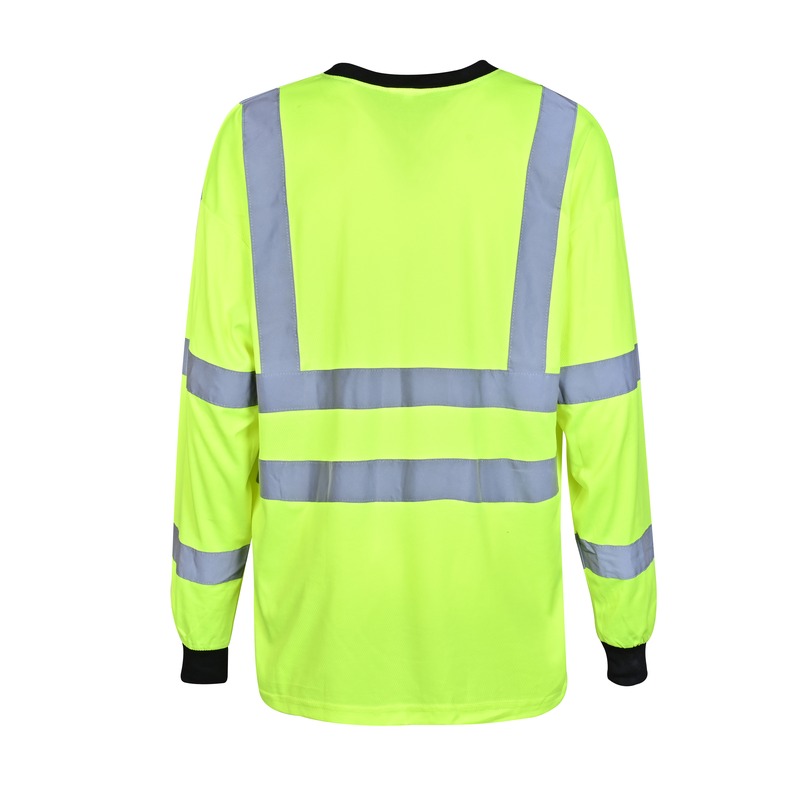 GR7304 ANSI Class 3 Reflective Safety T-shirt with Long Sleeve (1)