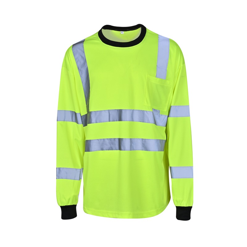 GR7304 ANSI Class 3 Reflective Safety T-shirt with Long Sleeve (2)