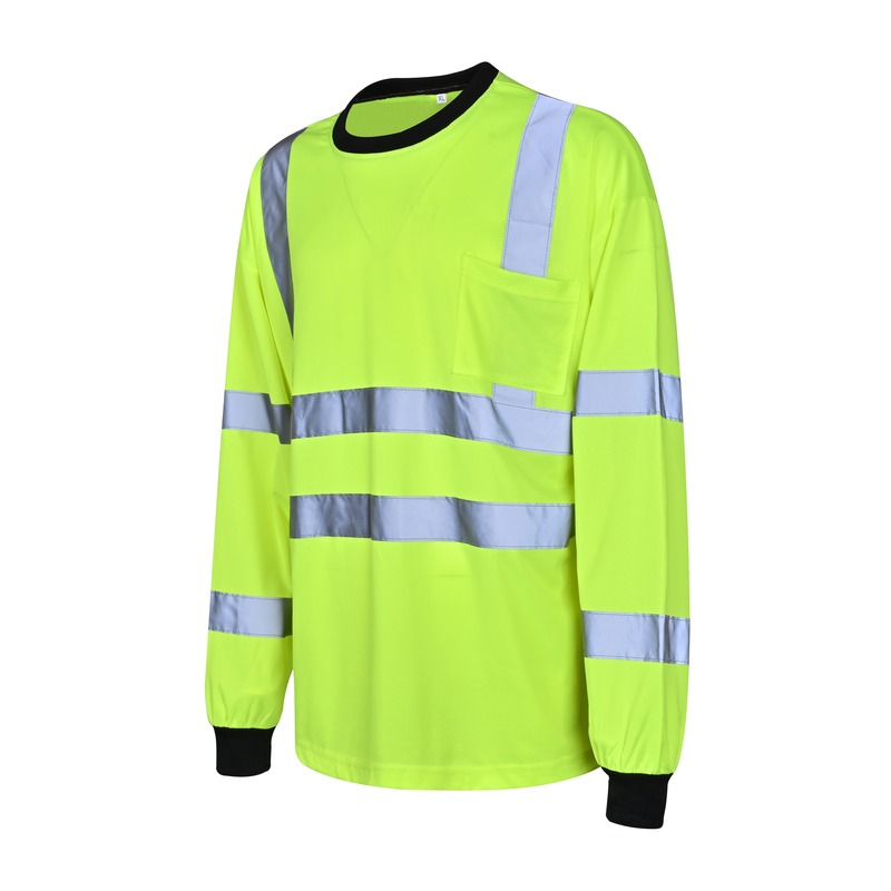 GR7304 ANSI Class 3 Reflective Safety T-shirt with Long Sleeve (3)