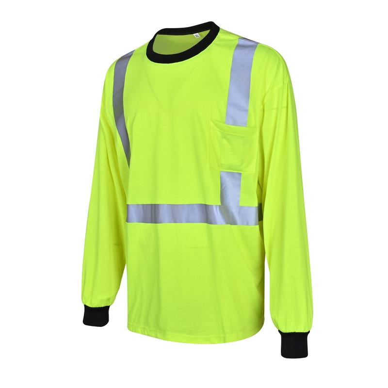 GR7322 ANSI Class 2 Reflective Safety T-shirt with Long Sleeve (2)