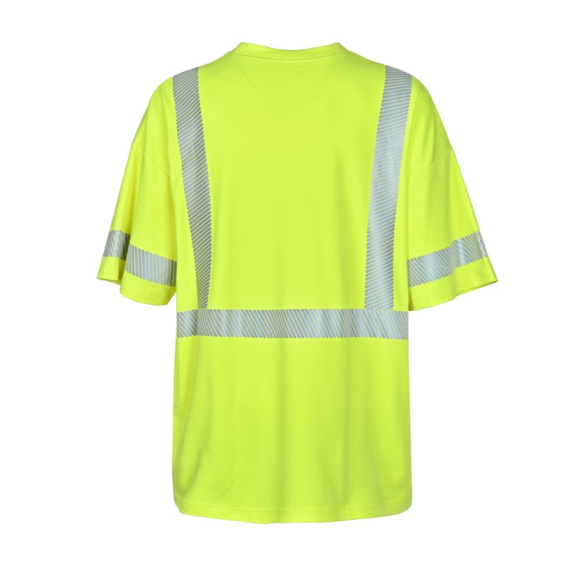 GR7603 FR Shirts Lime with Segmented Reflective Tape (3)