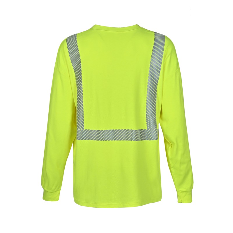 GR7604 FR Shirts Lime With Long Sleeve (3)